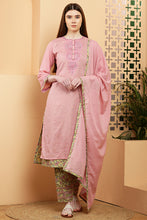 Load image into Gallery viewer, Pavani Suit set - Dusty rose pink
