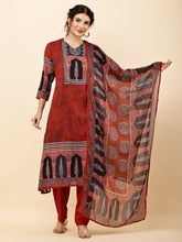 Load image into Gallery viewer, Kurta Pant &amp; Dupatta Suit Set
