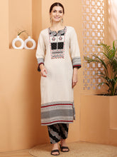 Load image into Gallery viewer, Kurta Pant and dupatta Set
