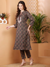 Load image into Gallery viewer, Cotton Kurta and Pant Set
