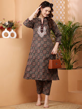 Load image into Gallery viewer, Cotton Kurta and Pant Set
