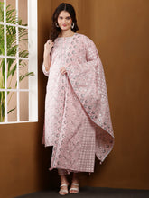 Load image into Gallery viewer, Pretty in Pink Summer Cotton Suit Set
