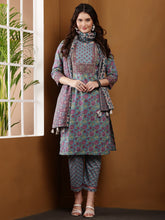 Load image into Gallery viewer, Guldasta Summer Cotton Suit Set
