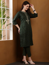Load image into Gallery viewer, Cotton kurta and pant set
