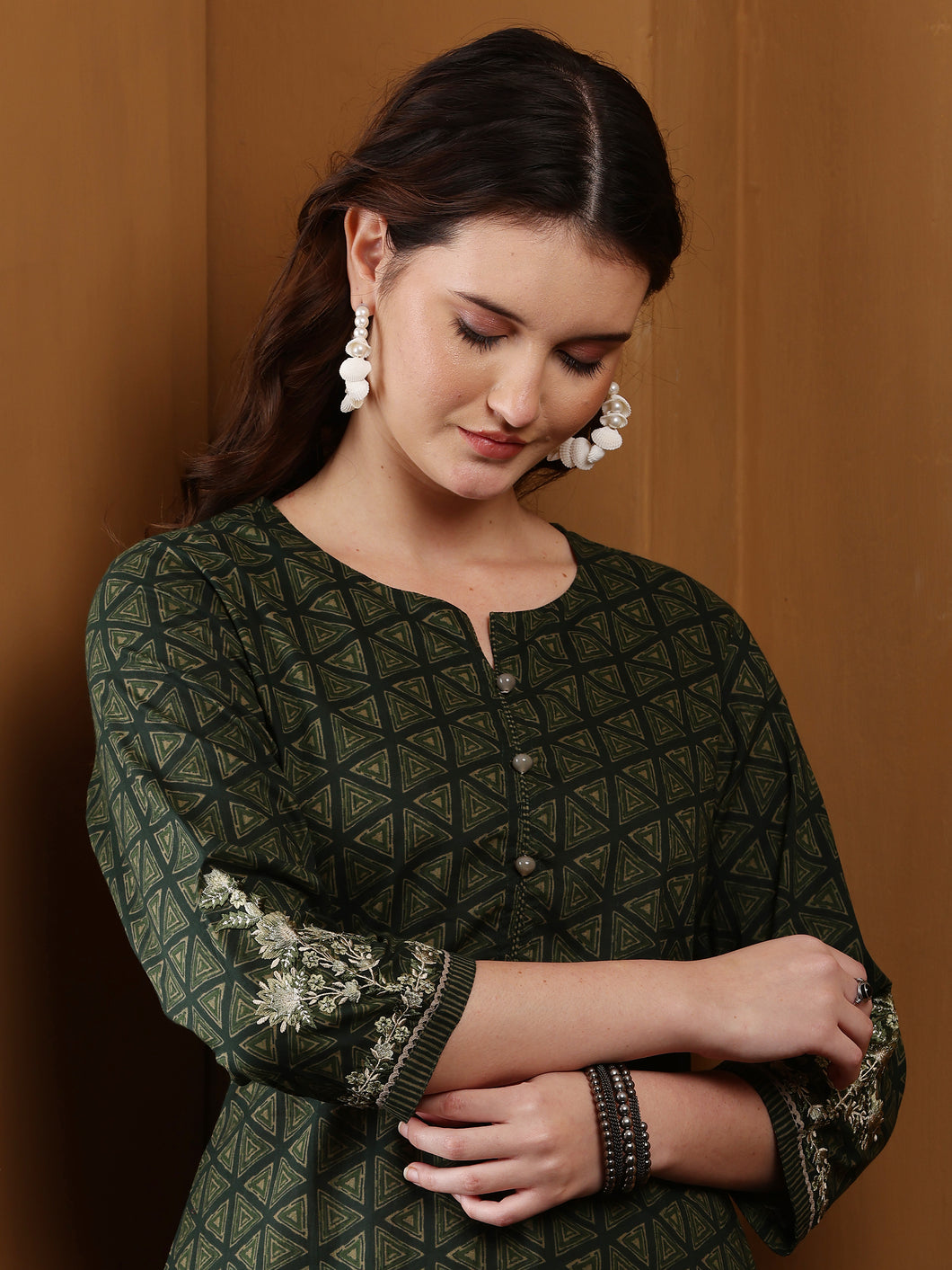 Printed Cotton Kurta