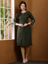 Load image into Gallery viewer, Printed Cotton Kurta
