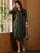 Load image into Gallery viewer, Printed Cotton Kurta
