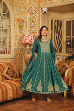 Load image into Gallery viewer, Anarkali Suit Set - Green
