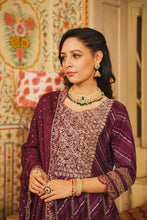 Load image into Gallery viewer, Anarkali Suit Set - Wine
