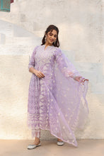 Load image into Gallery viewer, Yachna Anarkali Suit Set - Lavender
