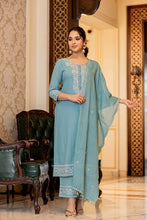 Load image into Gallery viewer, Kriti Palazzo suit set
