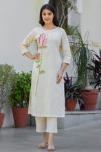 Load image into Gallery viewer, Embroidered Kurta and Pant set ( *BESTSELLER*)
