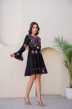 Load image into Gallery viewer, Embroidered Cotton Dress
