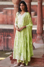 Load image into Gallery viewer, Embroidered Anarkali Suit set
