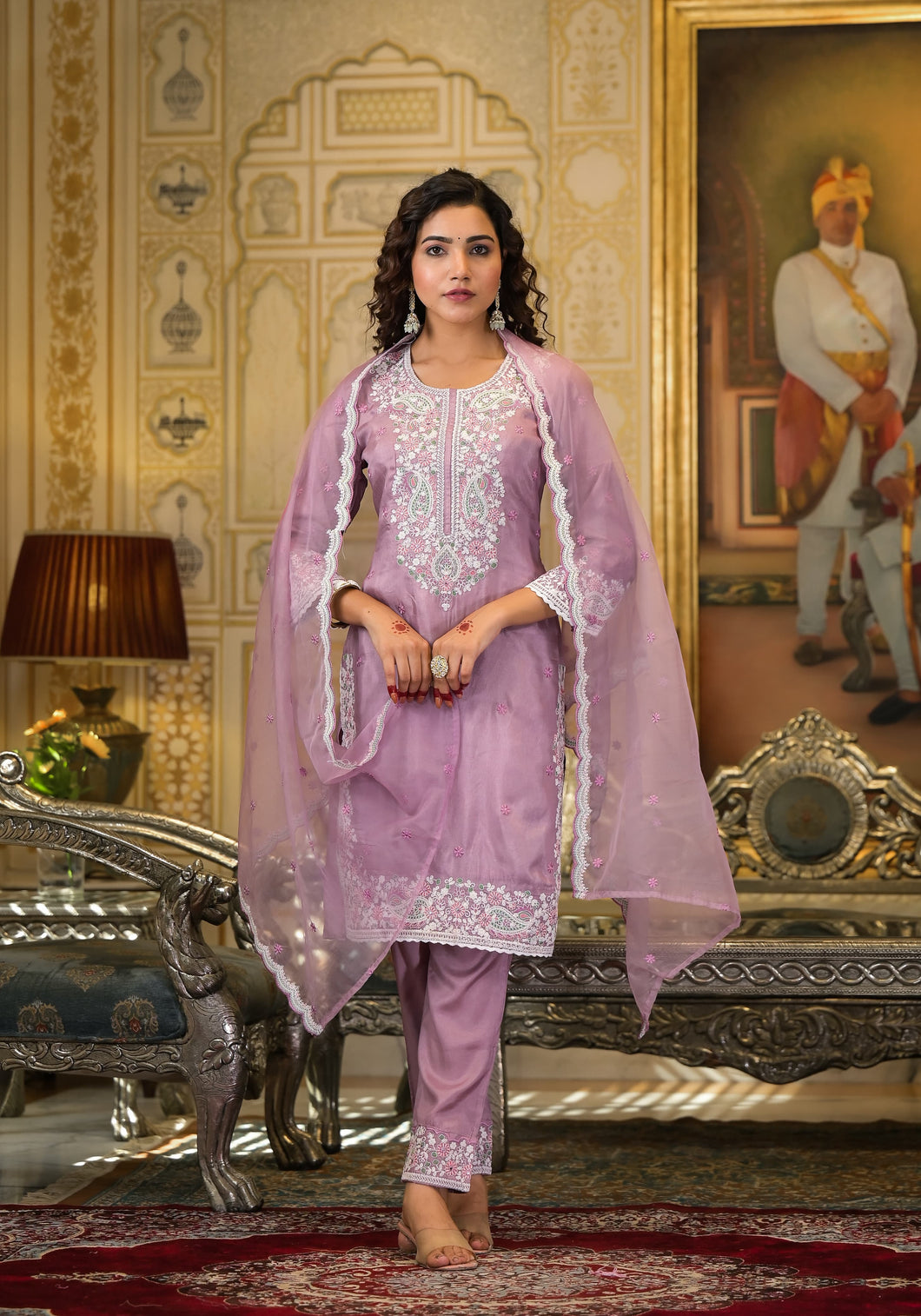 Embroidered Suit set