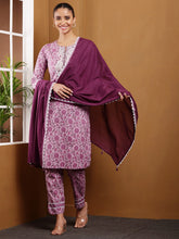 Load image into Gallery viewer, Aafreen - Cotton Suit set
