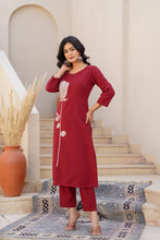 Load image into Gallery viewer, Embroidered Kurta and Pant set
