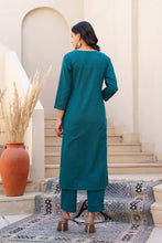 Load image into Gallery viewer, Embroidered Kurta and Pant set
