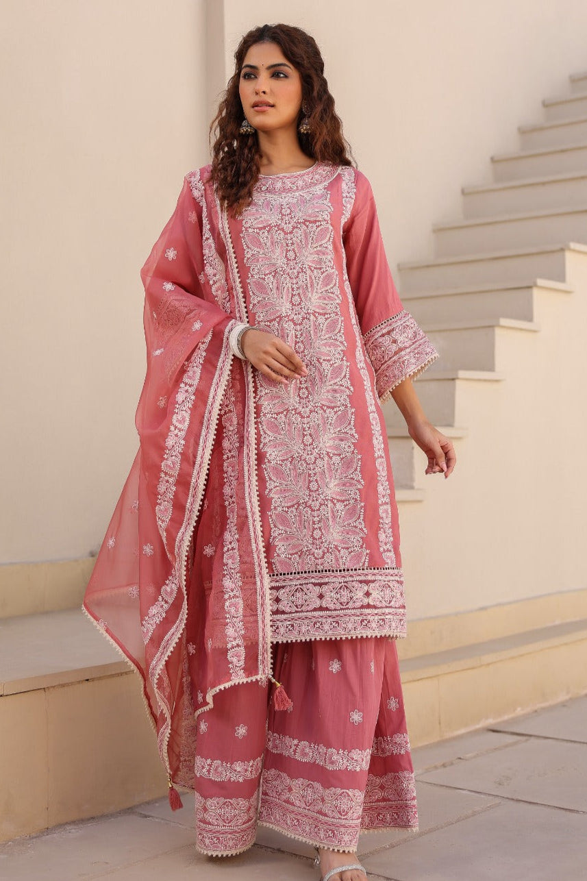 Fida - Sharara Suit set : cotton