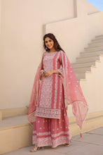 Load image into Gallery viewer, Fida - Sharara Suit set : cotton
