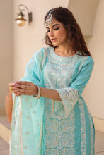 Load image into Gallery viewer, Fida : Cotton Sharara Suit Set : Sea green
