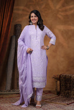 Load image into Gallery viewer, Lavanaya -- Cotton embroidered Suit Set
