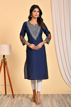 Load image into Gallery viewer, Kurta - ZVJ03 - BLUE
