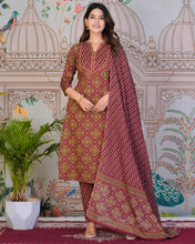 Load image into Gallery viewer, Dharti - Complete Cotton Suit Set
