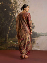 Load image into Gallery viewer, Shimmer chanderi Silk suit set
