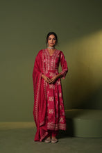 Load image into Gallery viewer, Bahaar _ Anarkali Suit Set _ Chinon Fabric
