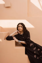 Load image into Gallery viewer, Sahiba - Kurta and Pant set - Cotton : Black
