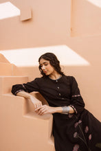 Load image into Gallery viewer, Sahiba - Kurta and Pant set - Cotton : Black
