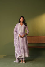 Load image into Gallery viewer, Naazuk _ Anarkali Suit Set _ Lavendar
