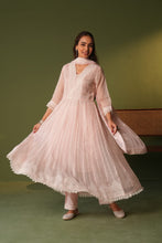 Load image into Gallery viewer, Naazuk _ Anarkali Suit Set _ Peach
