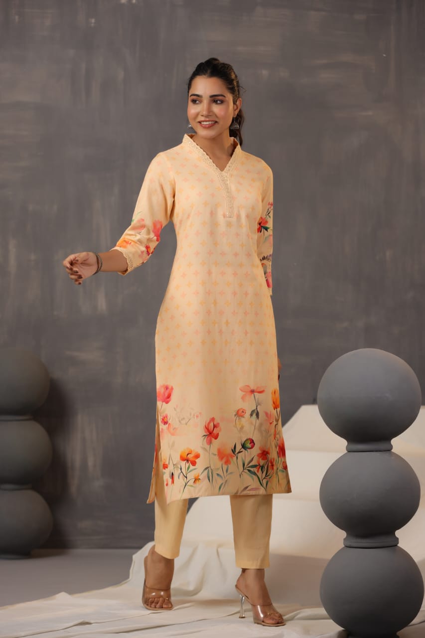 Saanjh Kurta & Pant Co-ord Set