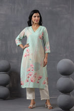 Load image into Gallery viewer, Blossom Kurta &amp; Pant Co-ord Set
