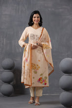 Load image into Gallery viewer, Meher Kurta Pant &amp; Dupatta Suit Set
