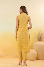 Load image into Gallery viewer, Yellow Rayon Co-ord Set
