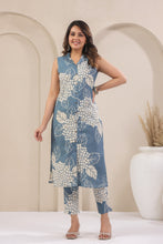 Load image into Gallery viewer, Cotton coord set - Powder Blue
