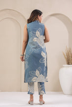 Load image into Gallery viewer, Cotton coord set - Powder Blue

