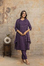 Load image into Gallery viewer, Kurta Pant &amp; Dupatta Suit Set - ANM99
