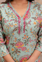 Load image into Gallery viewer, Kurta Pant &amp; Dupatta Suit Set
