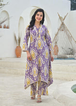 Load image into Gallery viewer, Pretty in Purple Kurta &amp; Pant Coord Set
