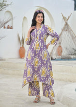 Load image into Gallery viewer, Pretty in Purple Kurta &amp; Pant Coord Set
