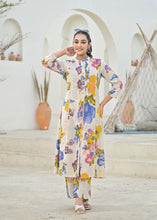 Load image into Gallery viewer, Maria Summer Kurta &amp; Pant Coord Set
