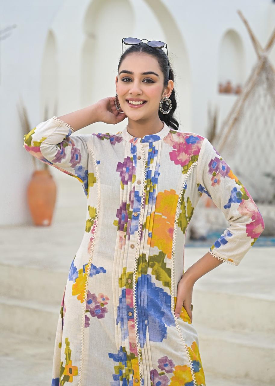 Maria Summer Kurta & Pant Coord Set