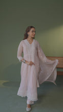 Load and play video in Gallery viewer, Naazuk _ Anarkali Suit Set _ Peach
